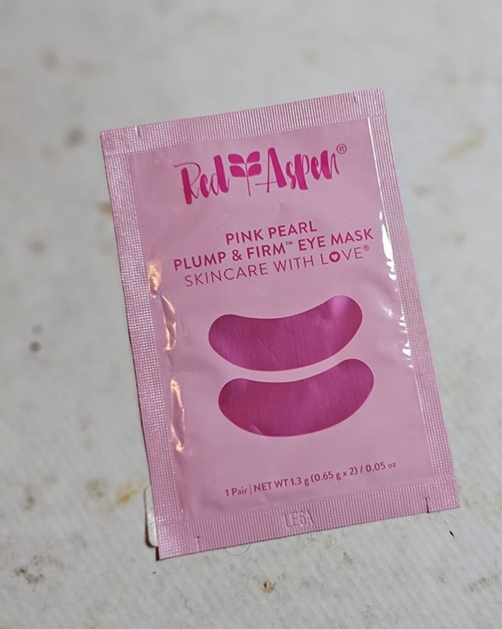 Red Aspen Pink Pearl Plump & Firm Eye Mask | Single-Use | Brighten & Firm